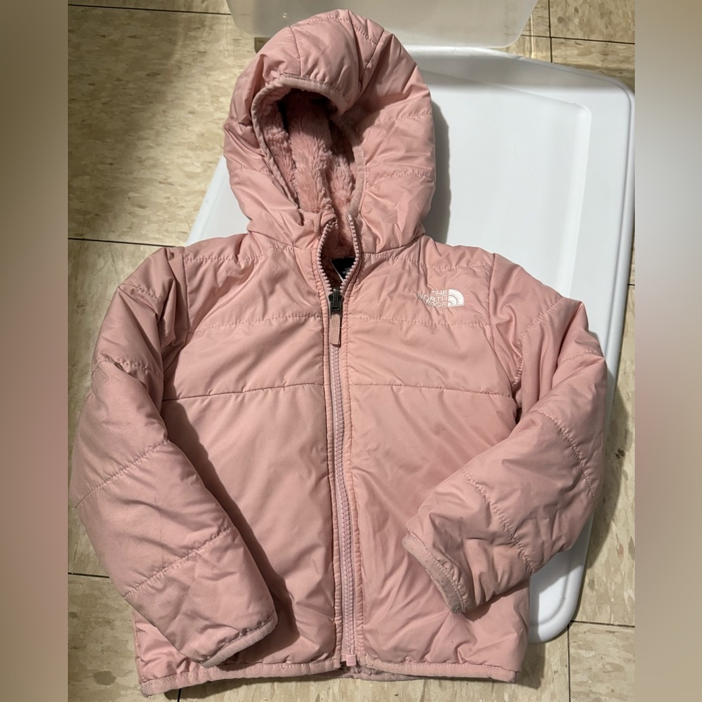 The North Face Light Pink Puffer Jacket